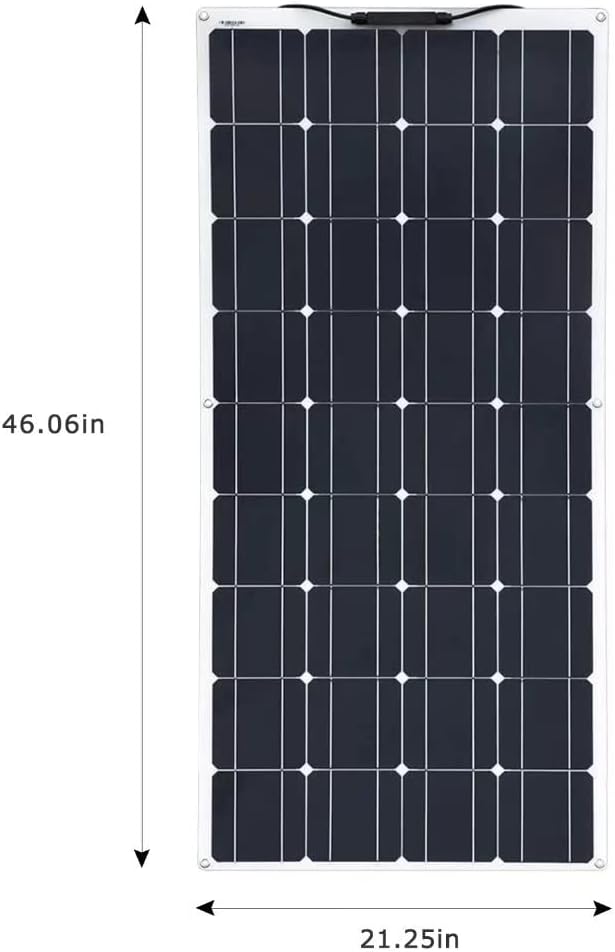600W Monocrystalline Solar Panel Kit with 40A Controller H44435