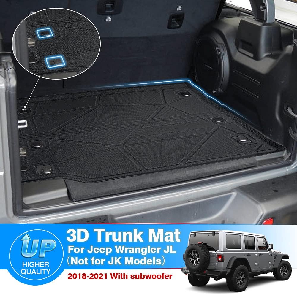 Custom Fit Cargo Liner 3D Trunk Floor Mat Anti-Slip G83730