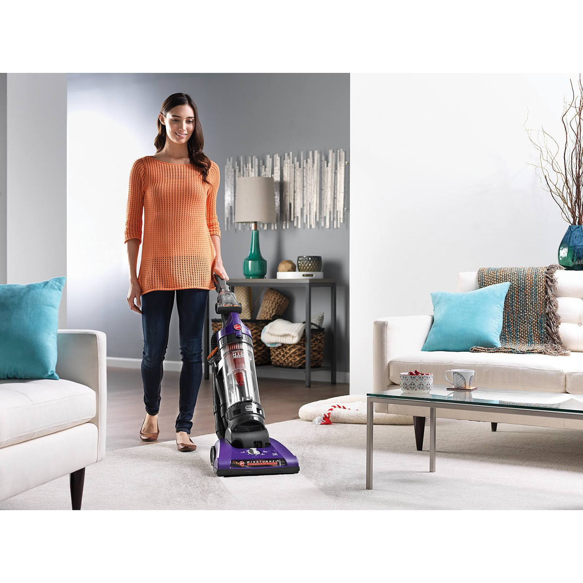 High Capacity Bagless Upright Vacuum J994