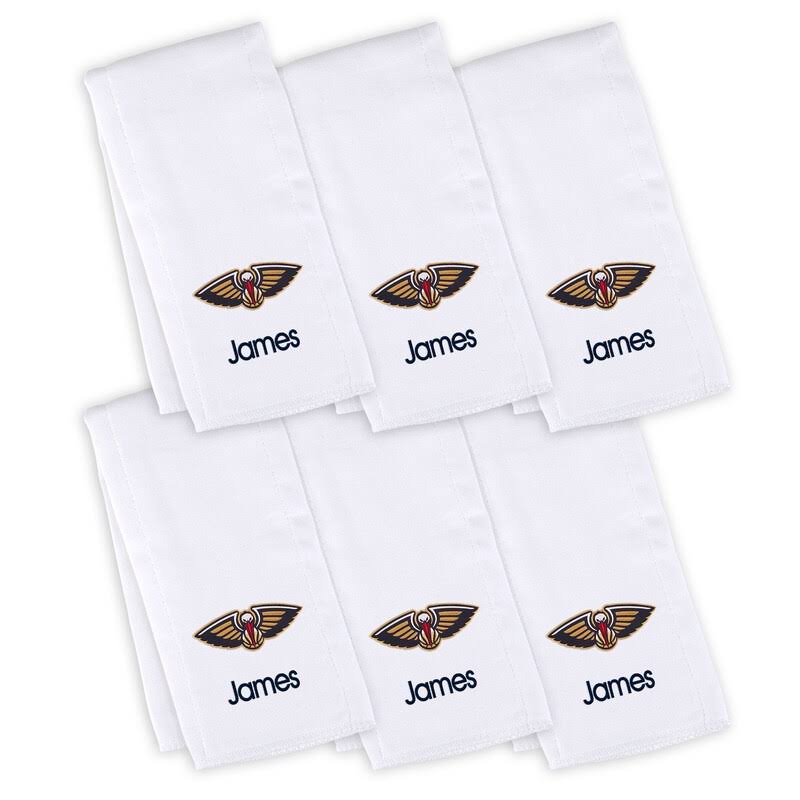 White 6-Pack Burp Cloth G592580