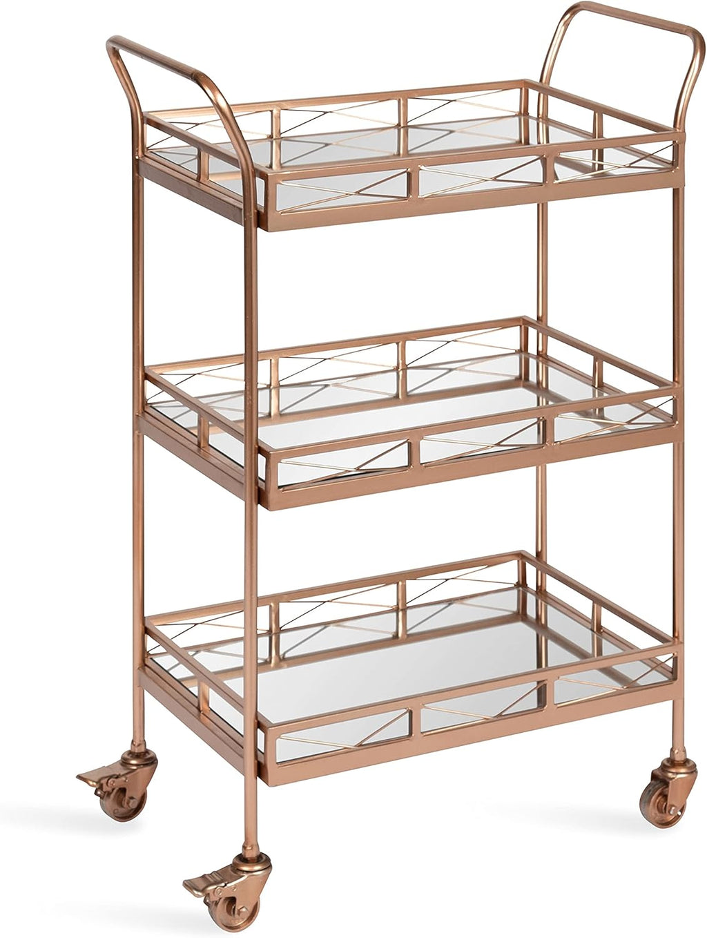 Metal Tray Bar Cart K532