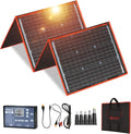 160W 18V Portable Solar Panel Kit with 2 USB Outputs Z690290
