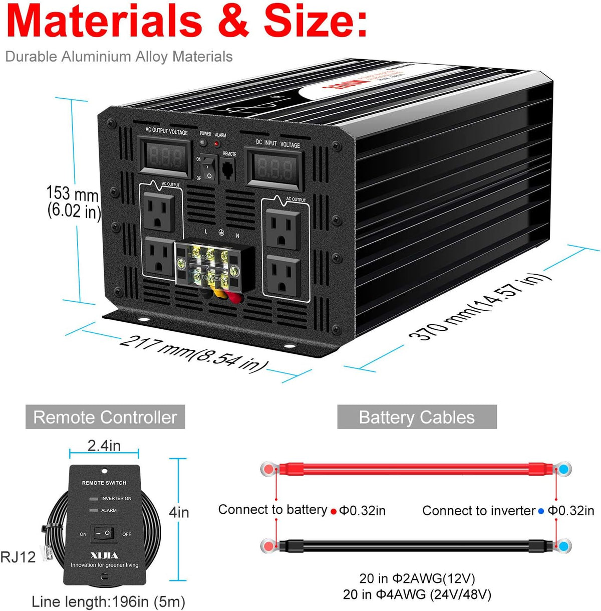 1500W Pure Sine Wave Solar Inverter K484433