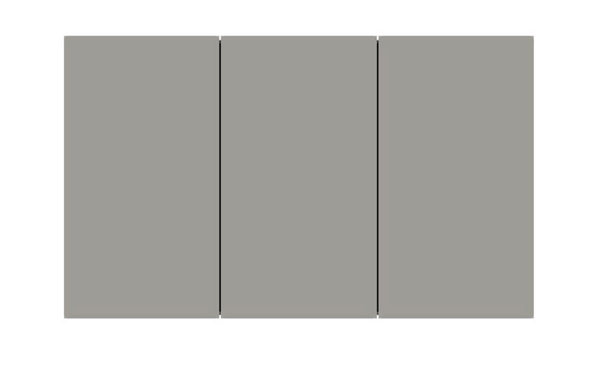 Semi-Recessed Tri-View Cabinet M583