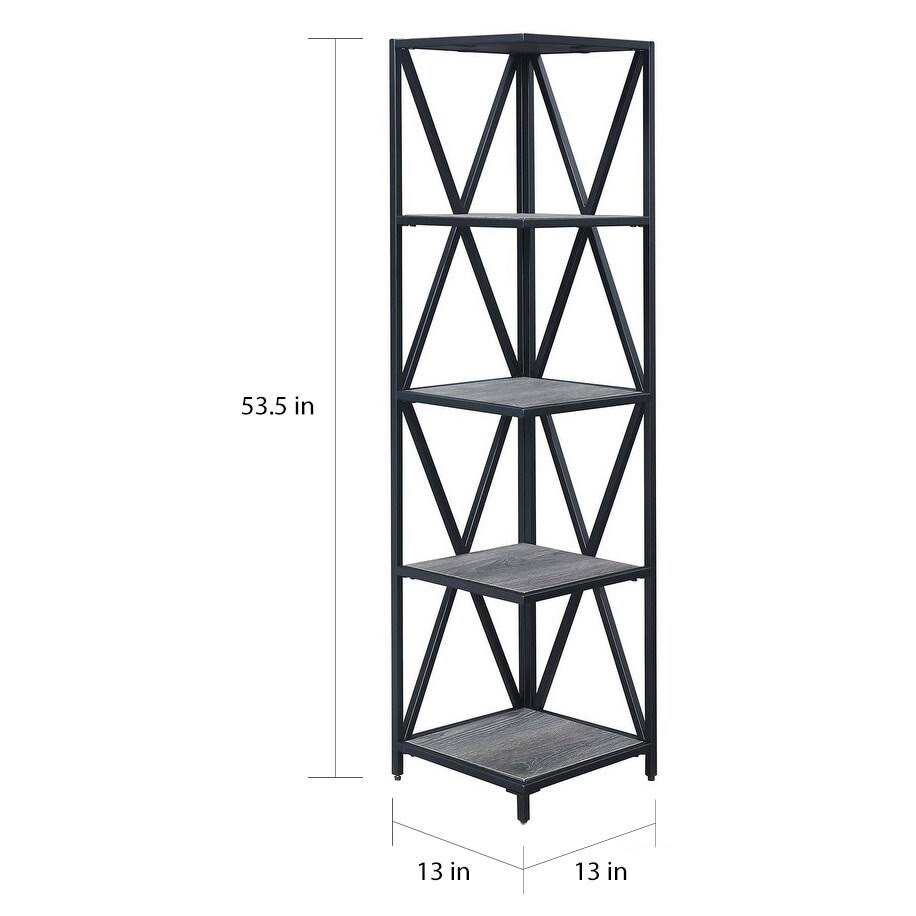 5-Tier Corner Bookcase L771