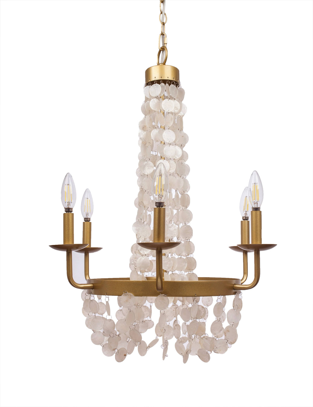6 Arm Candelabra Chandelier Y359