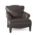 Wide Armchair Dark Brown B45143