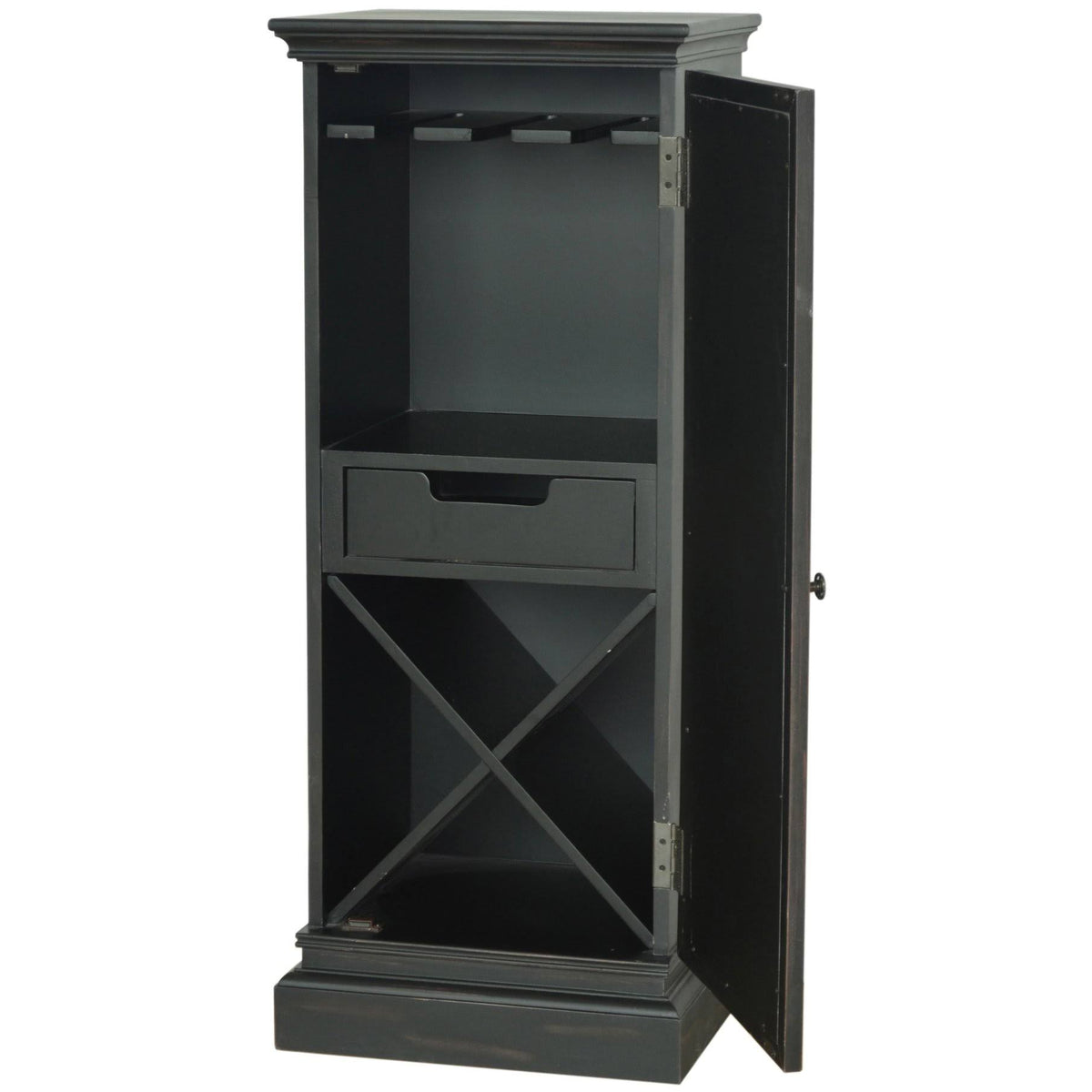 Mirrored Door Bar Cabinet C2983