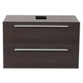 Gray Oak Bathroom Cabinet Q94590