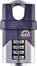 Heavy Duty Long Shackle 4 Wheel Steel Padlock J569