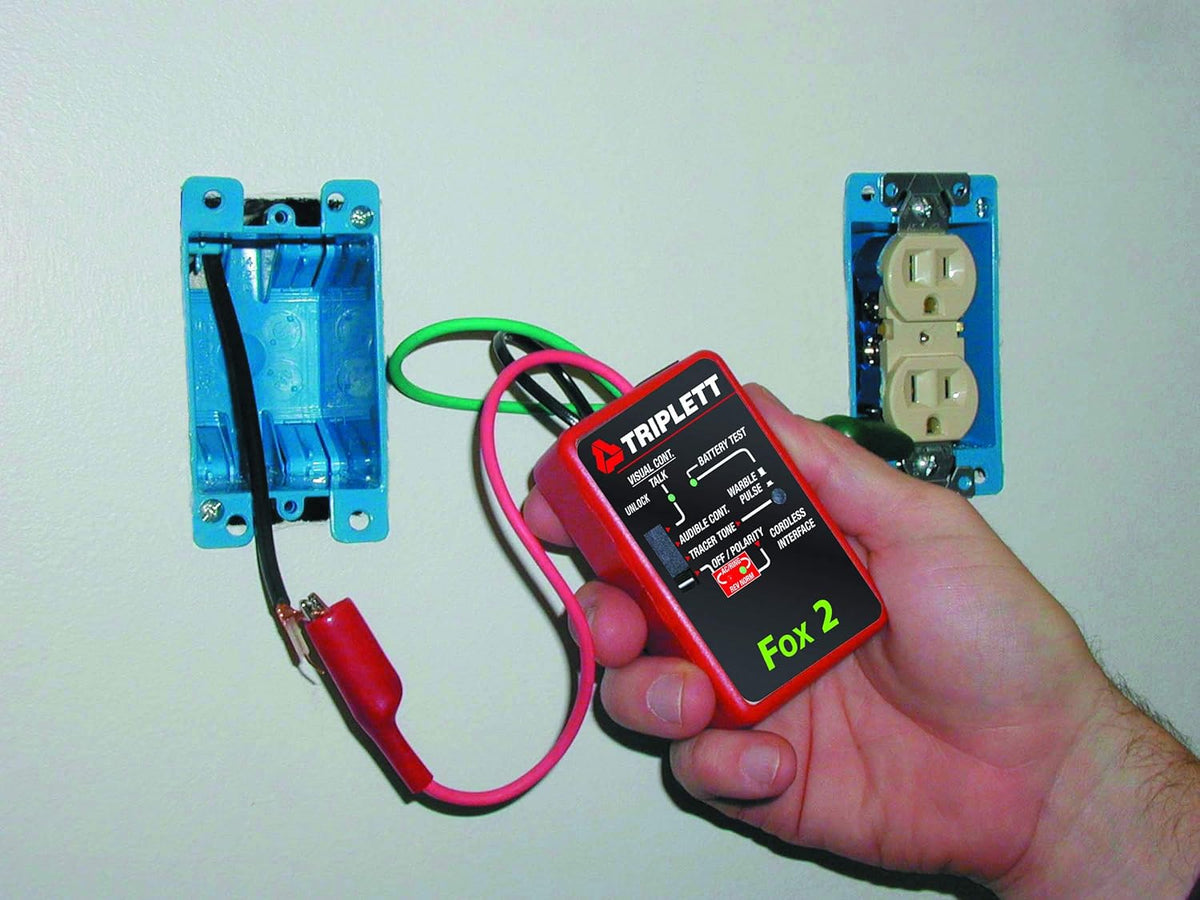 Tone and Probe Wire Tracing Kit with Adjustable Sensitivity Pack of 2 G356019