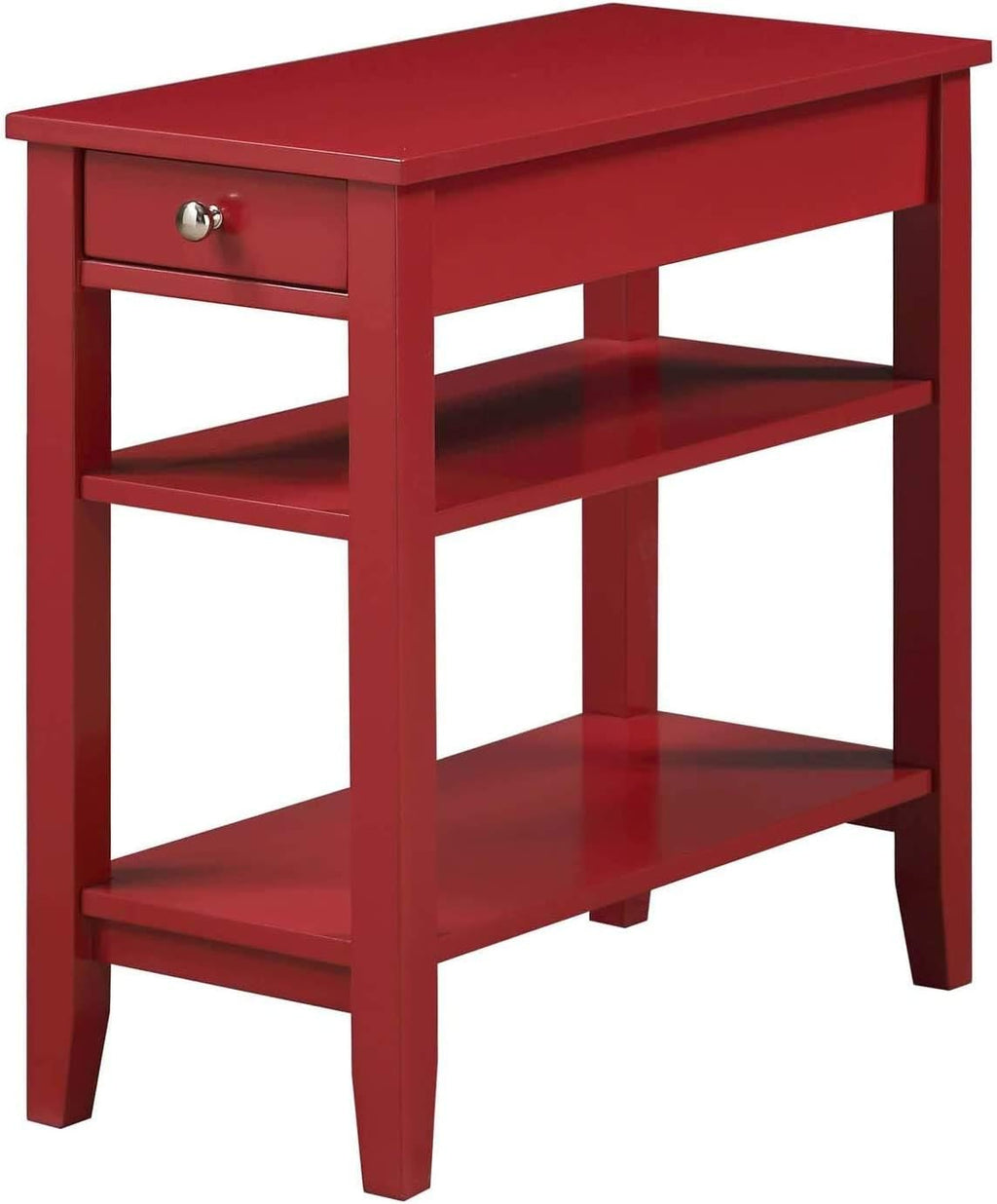 1 Drawer Chairside End Table with Shelves K544