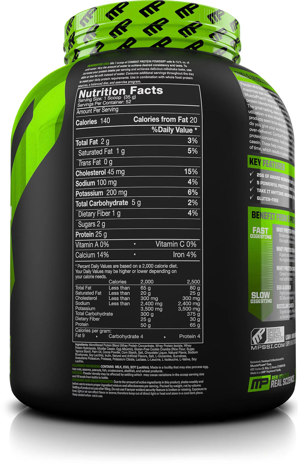Cookies & Cream Protein Powder 4 Lb S680004
