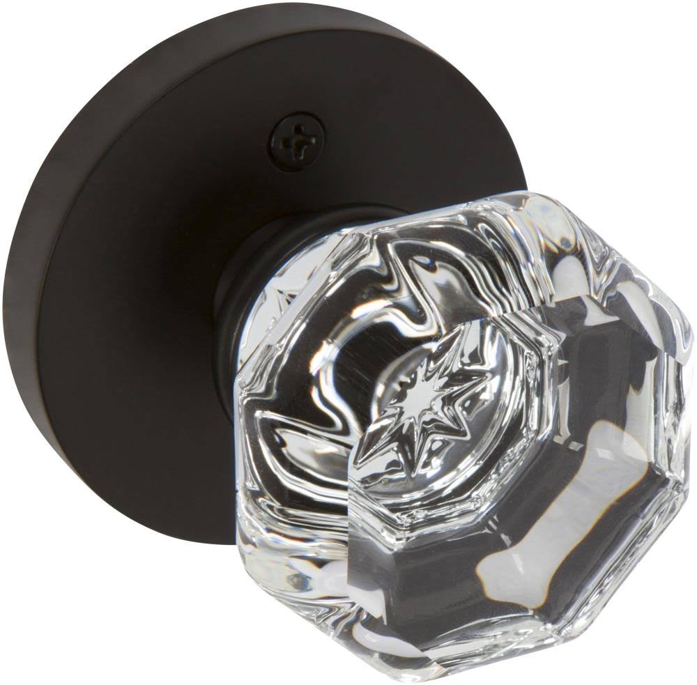 Black Privacy Door Knob O83490