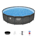 Round Metal Frame Above Ground Pool Set N362