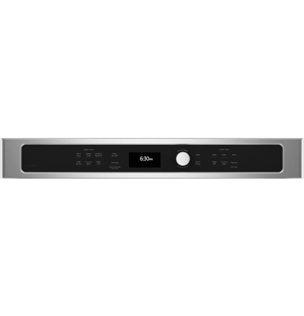 30 inch Built-In Electric Convection Wall Oven with Microwave L812897