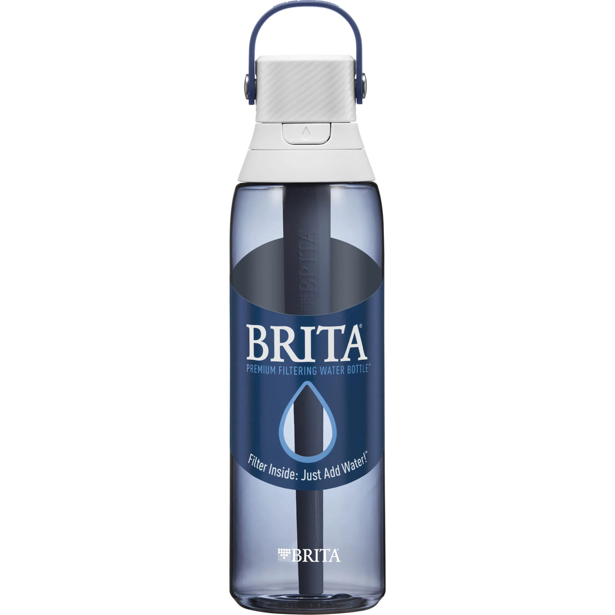 26oz Leak Proof Filtered Water Bottle with Straw Q7534