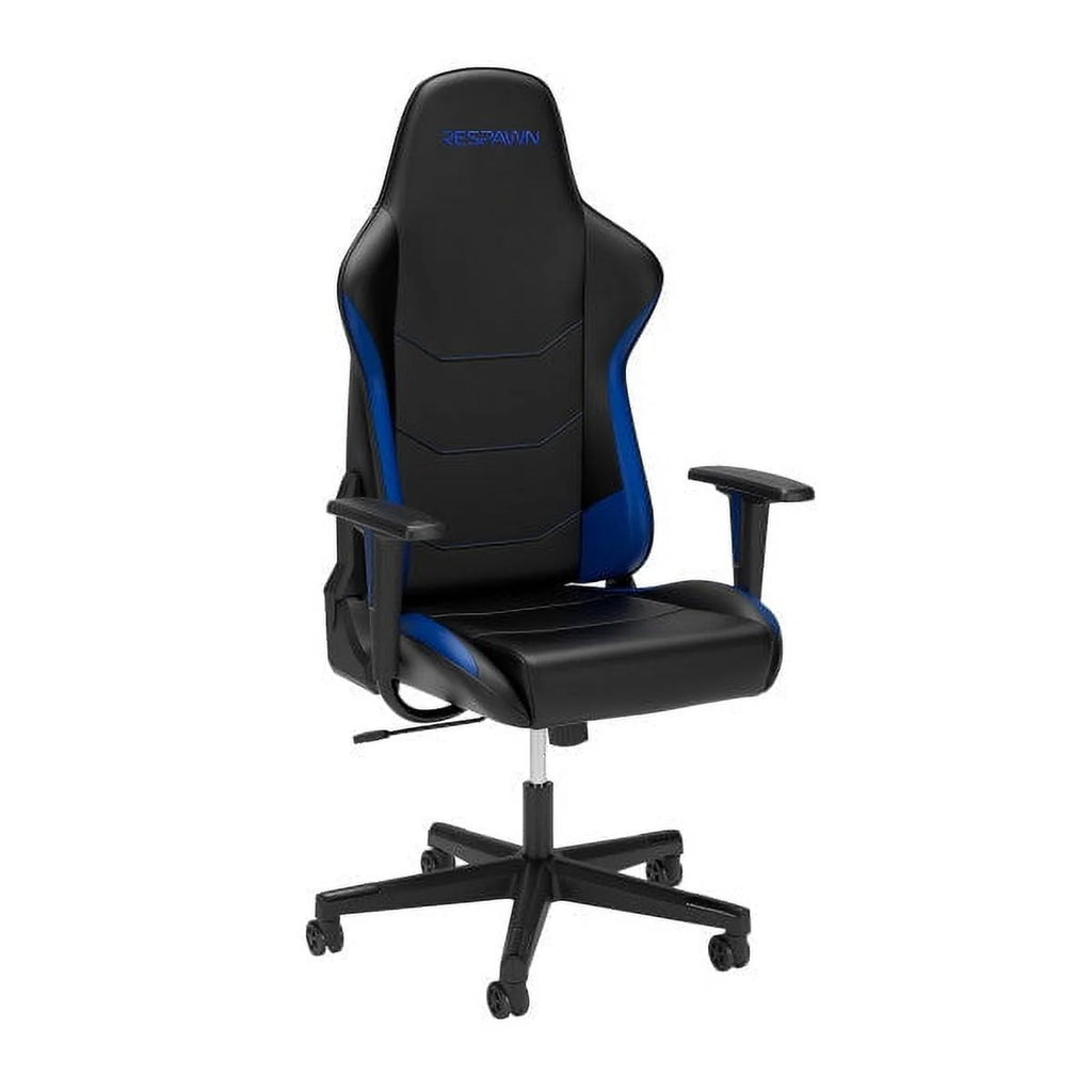 Ergonomic PVC Gaming Chair with Integrated Headrest R7995