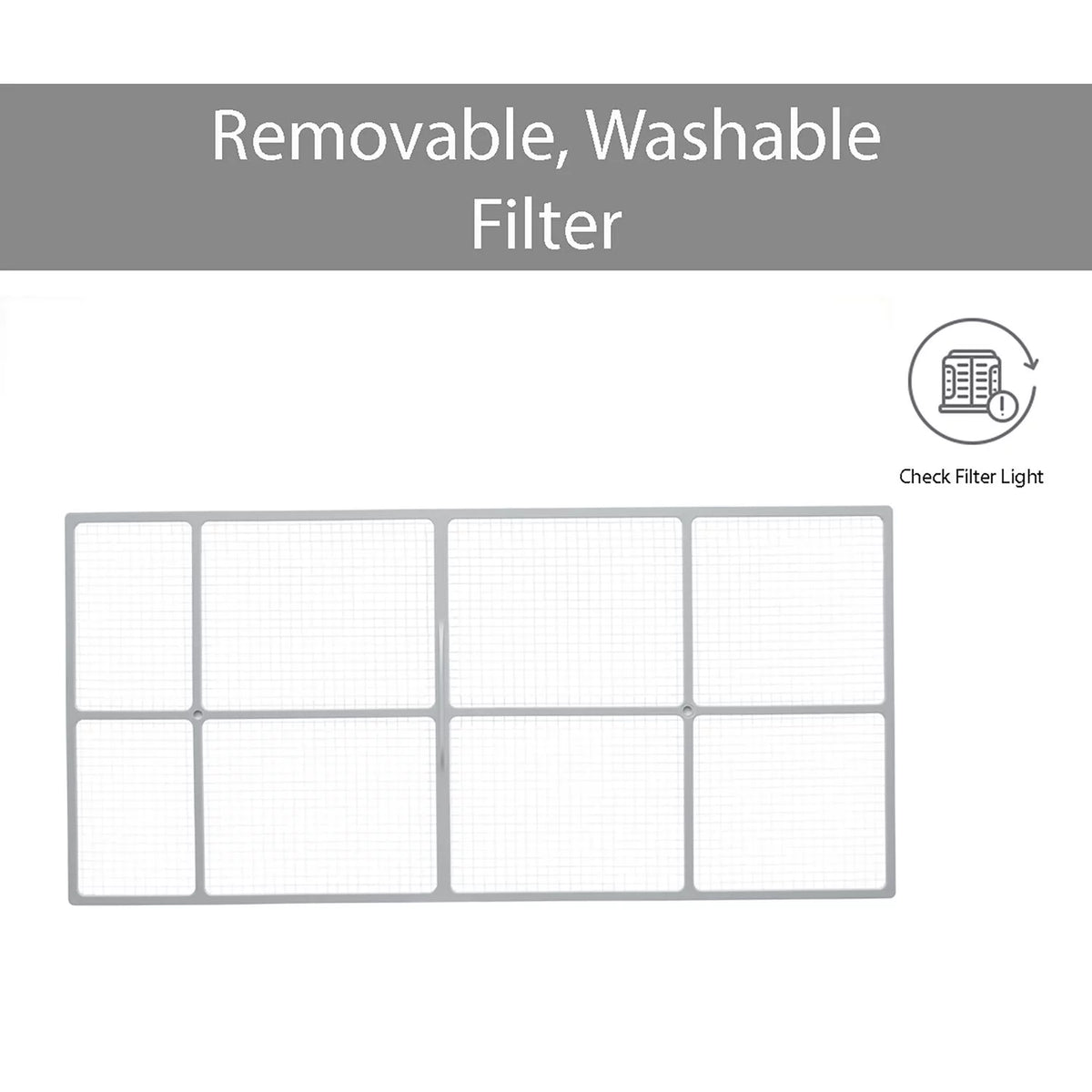 14,000 BTU Window Air Conditioner with Wi-Fi and Remote, White E6306