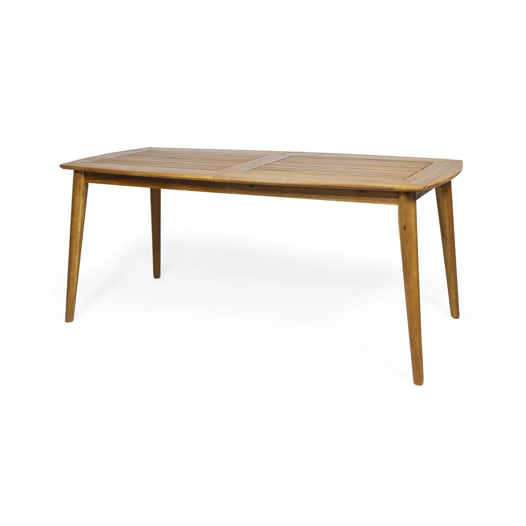 Acacia Wood Rectangular Dining Table T288267