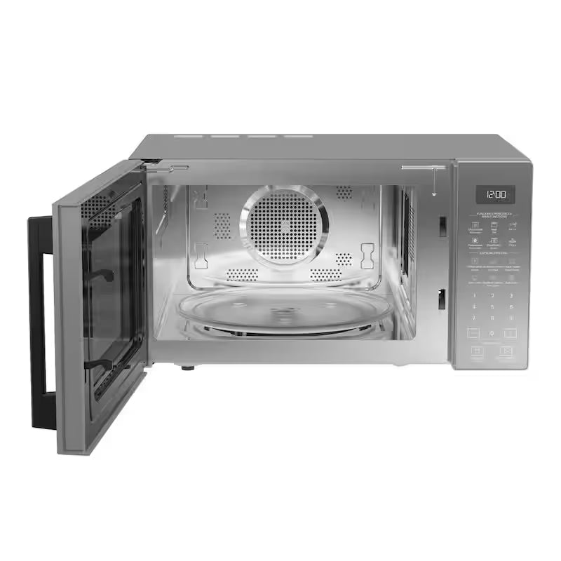 Electric Built-In Microwave in Silver with Mirror Finish G255