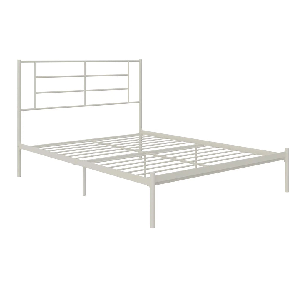 King Size Metal Bed with Under Bed Storage Q996786