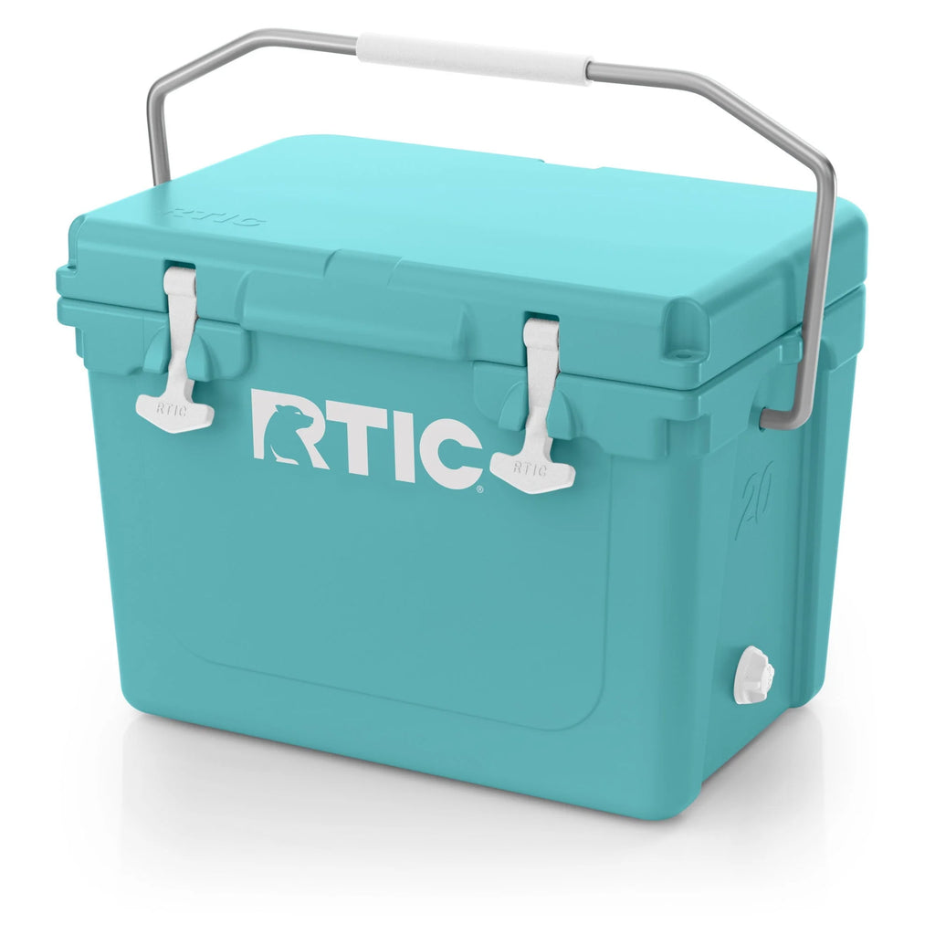 White 20 QT Rotomolded Hard-Sided Ice Chest Cooler K7348