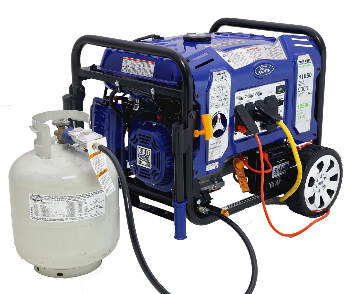 11,050-Watt Dual Fuel Portable Generator F62159