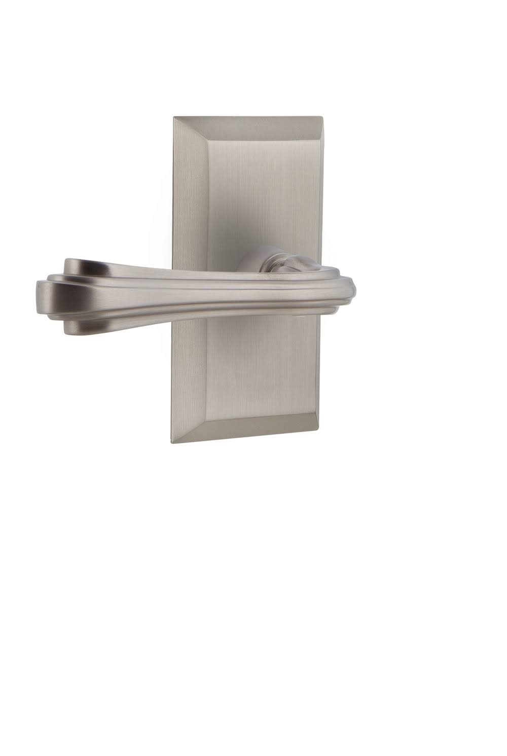 Privacy Door Lever Set Satin Nickel J3309