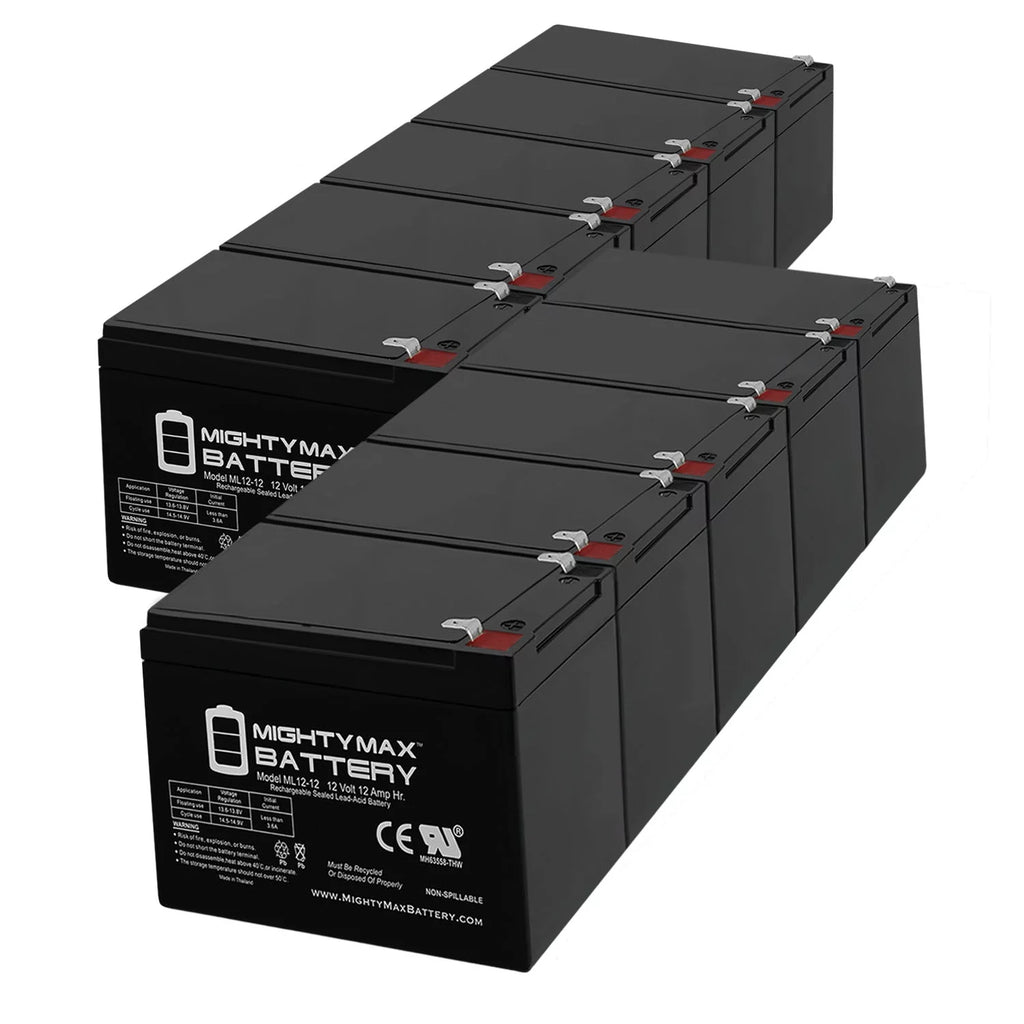 12V 12AH Deep-Cycle Rechargeable Battery A67386