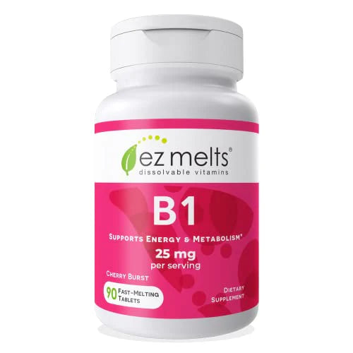 Dissolvable Vitamin B1 25 mg Sugar-Free P262