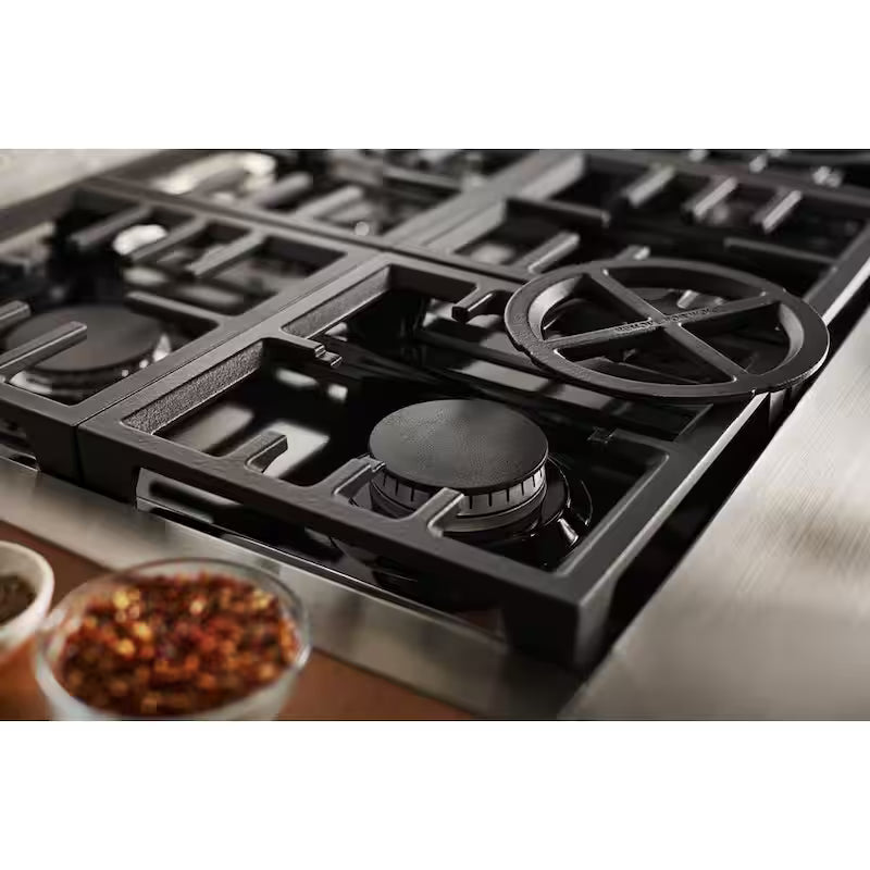 5.1 cu. ft. Dual Fuel Freestanding Smart Range with 6-Burners in Passion Red K89924