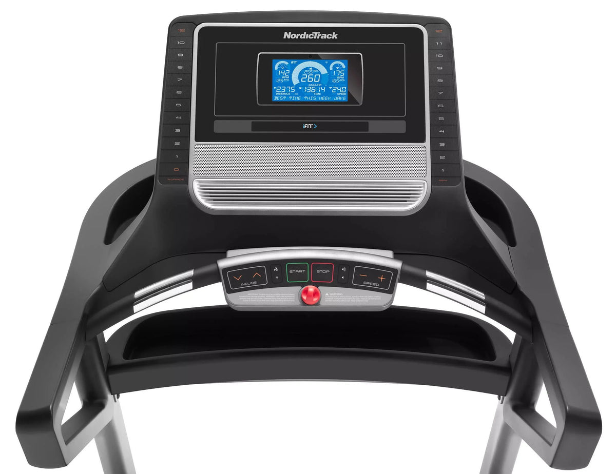 Treadmill with 7” Tilting Touchscreen E334