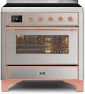 36 Induction Range with Electric Oven in Stainless Steel I66122