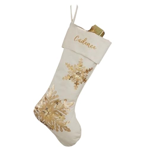 Burgundy Personalized Christmas Stocking J80200