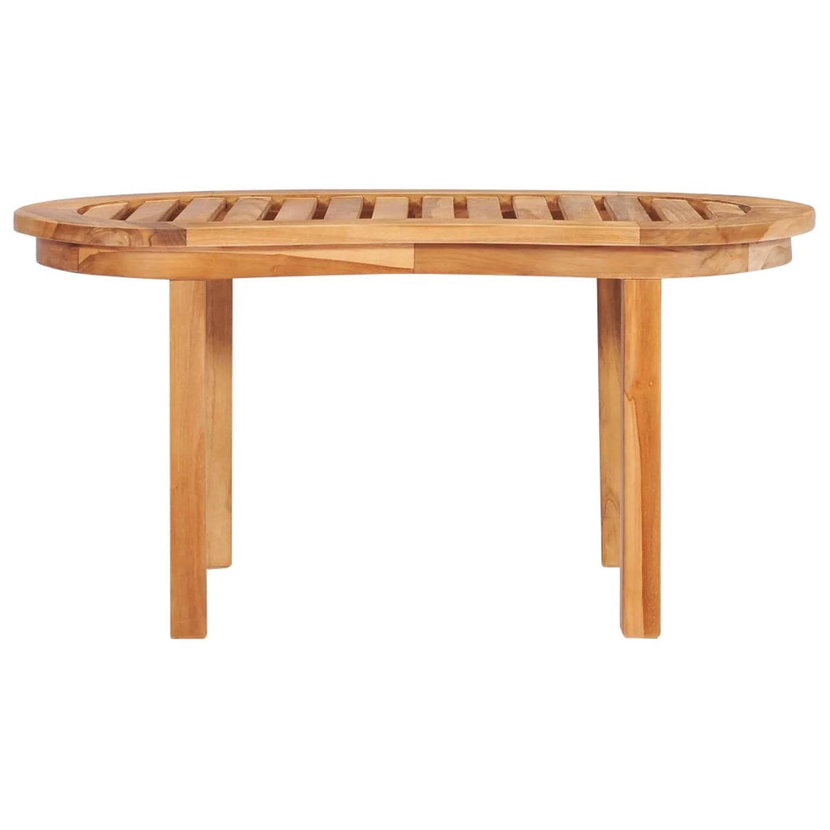 Teak Wood Coffee Table 35.4 x 19.7 x 17.7 Inches E614