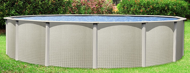 18' Round 48 Above Ground Swimming Pool Y7075