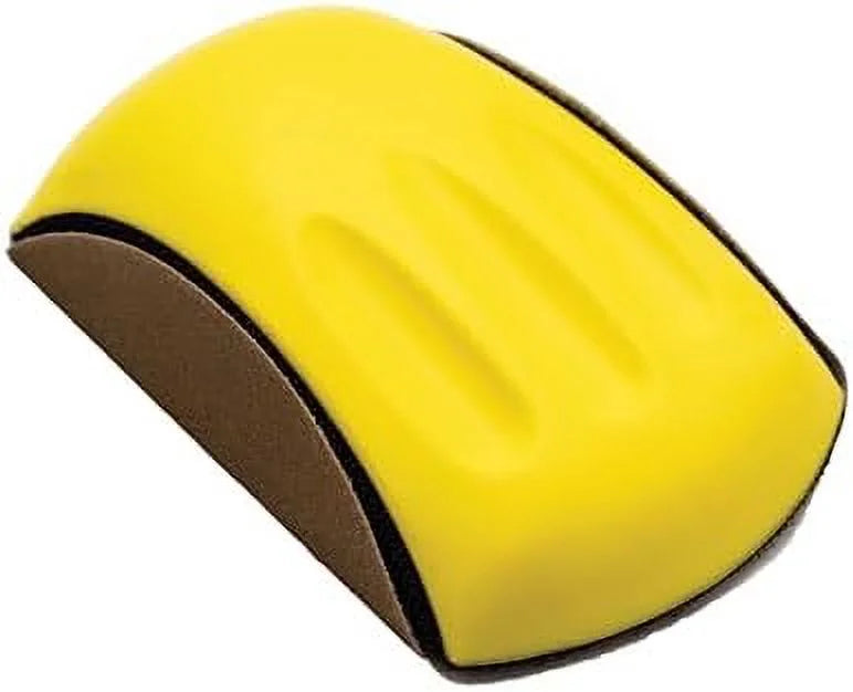 6 Inch Round & Mouse Hand Sanding Block Kit, 5 PCS L3616