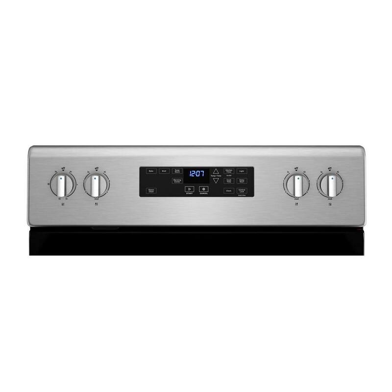 5.3 cu.ft. Single Oven Electric Range in Stainless Steel E419