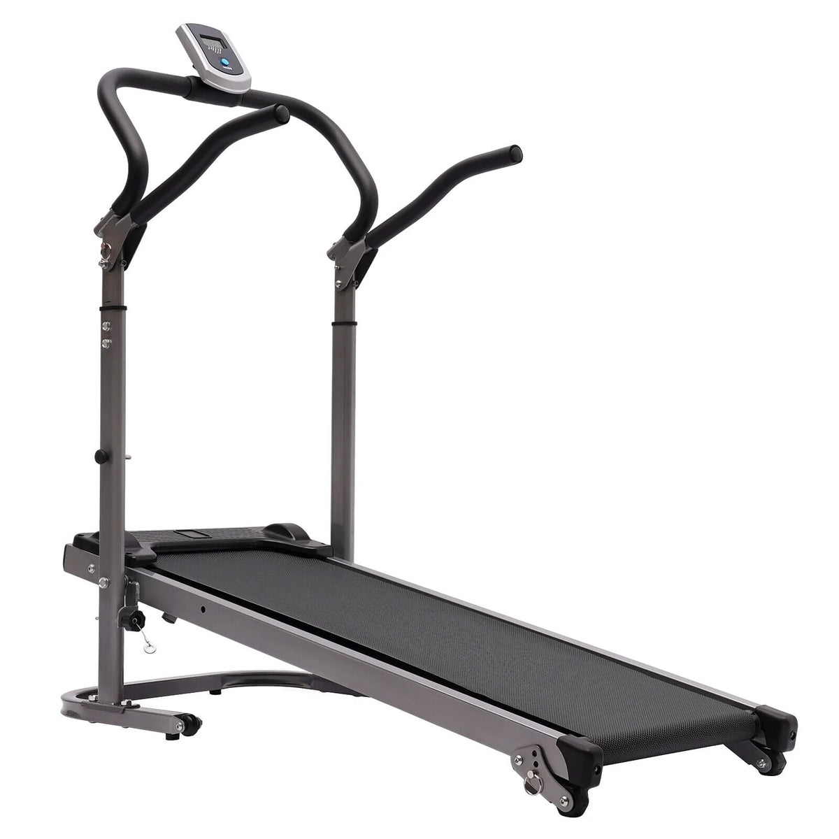 22'' Folding Treadmill with Incline LED Display Pink H1658