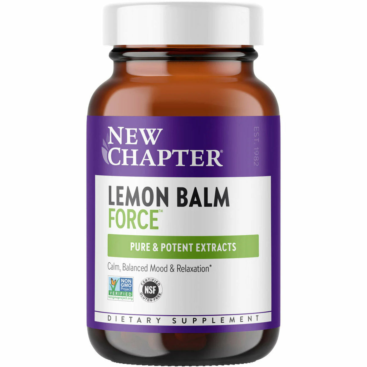 Lemon Balm 30 Liquid Vegcaps M833