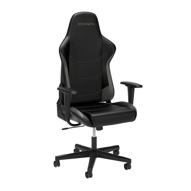 Ergonomic PVC Gaming Chair with Integrated Headrest R7995