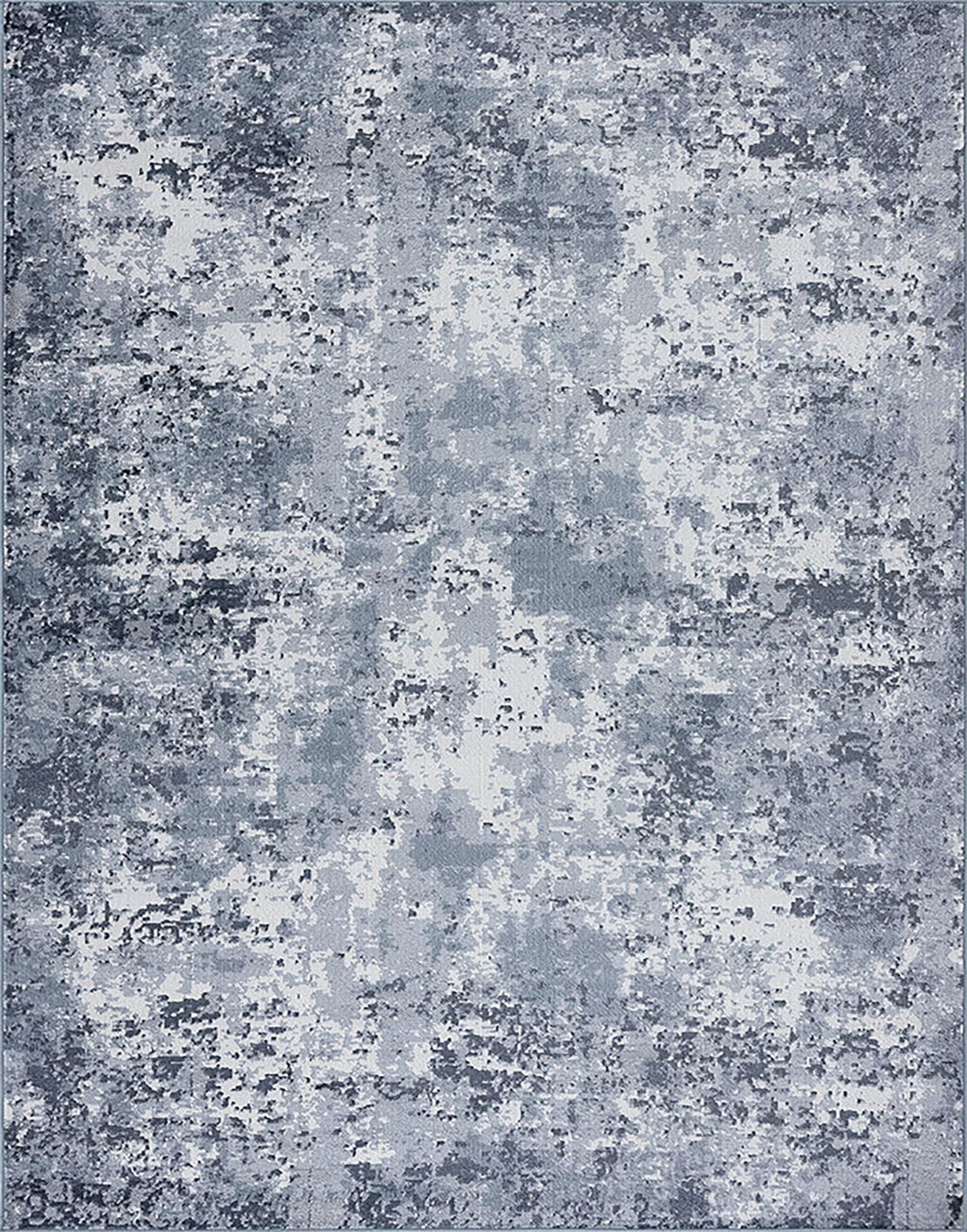 8x10 Modern Gray Large Area Rug K2154