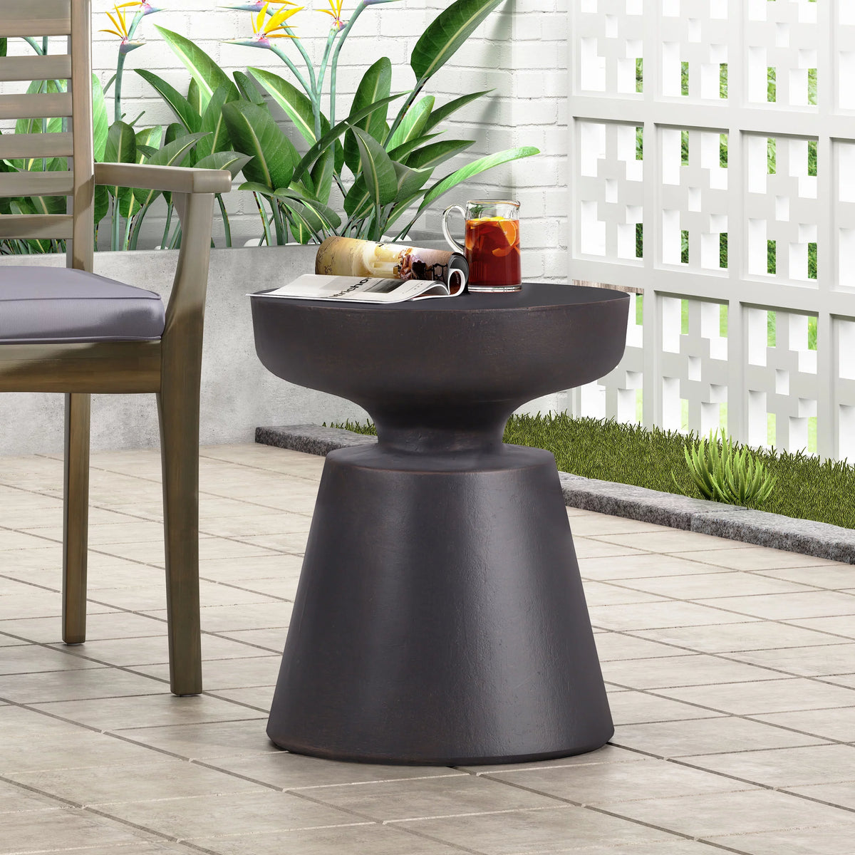 Lightweight Concrete Side Table M888