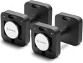 Adjustable Dumbbells 80lbs Pair 5 Pound Increments Z879977