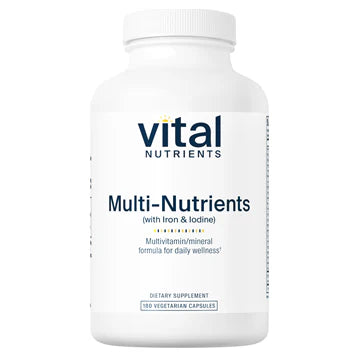 Multi-Nutrients with Iron & Iodine 180 Capsules H212404