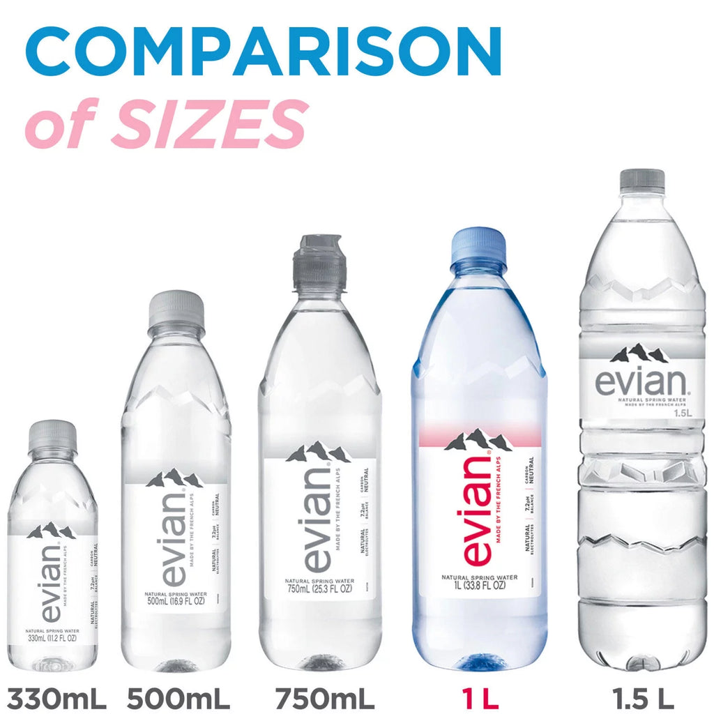 Natural Spring Water 1L 12 pk I4432
