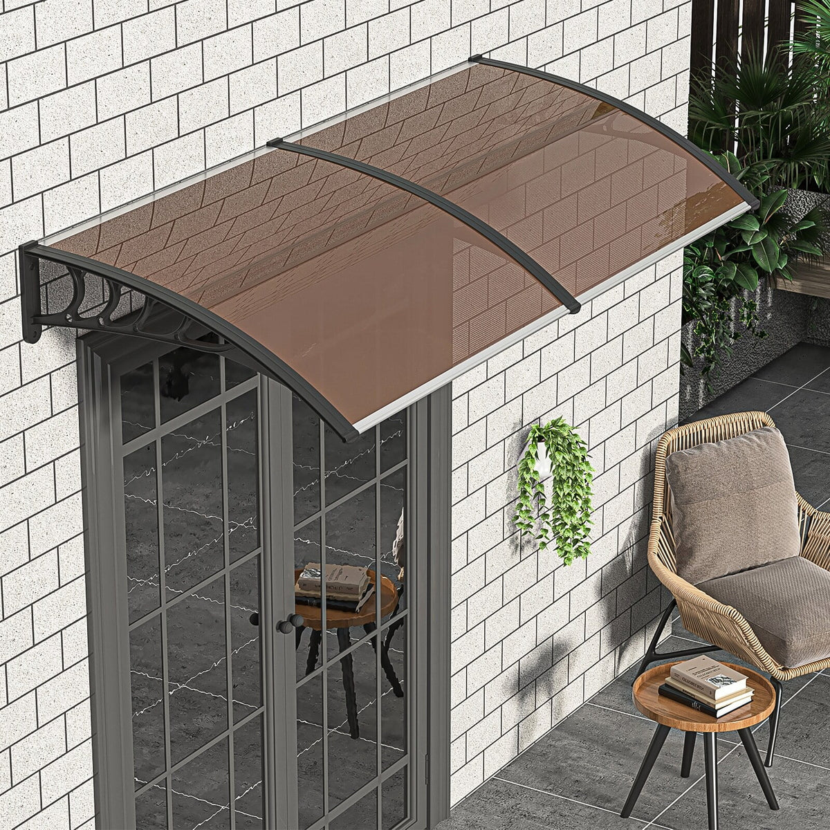 Outdoor Patio Awning Canopy UV Protection I60725