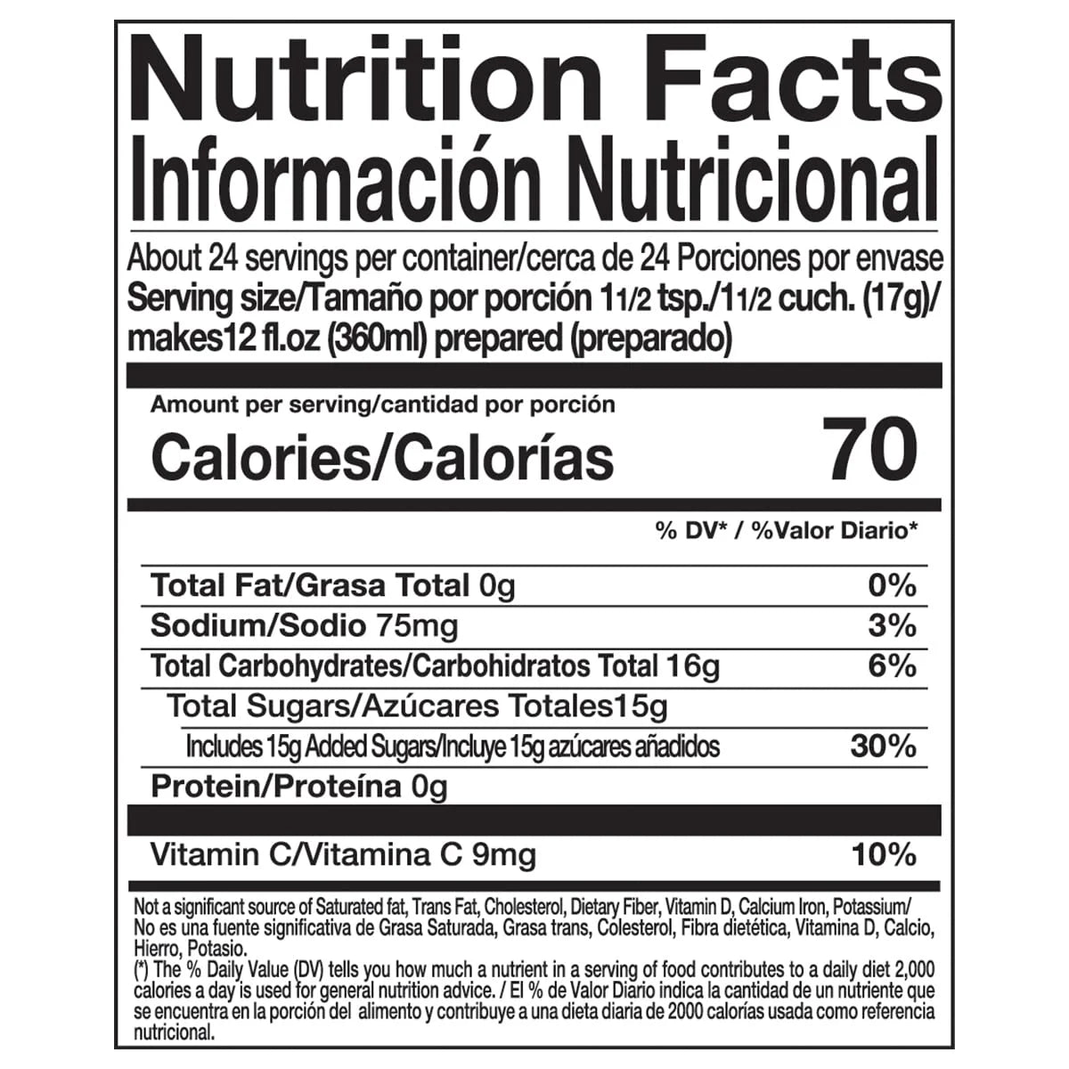 Mango Instant Powder Drink 14.1 Ounce Pack of 6 I464099