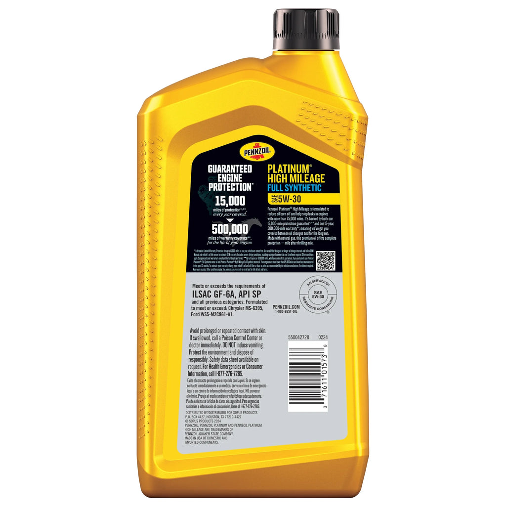 Full Synthetic 5W-30 Motor Oil, 1 Quart M299445